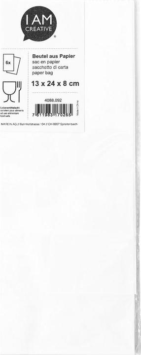 Produktbild I Am Creative Papierbeutel (6x)