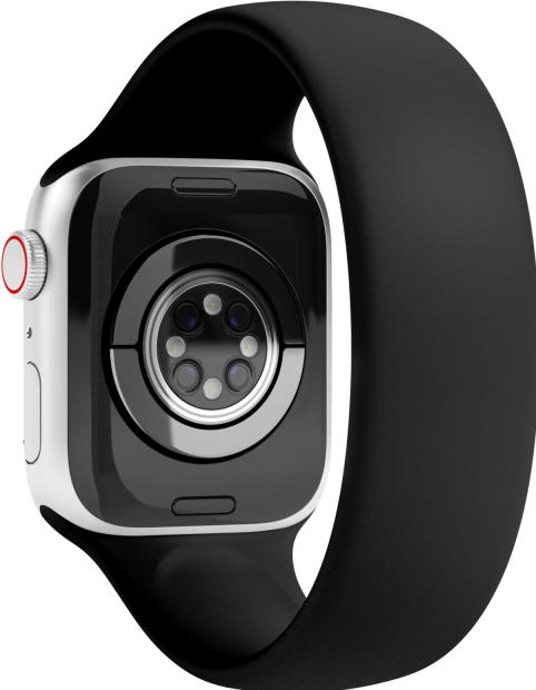 Actual product image Vonmählen Solo Loop Case 2 Band S Black 42/44/45/49mm (45 mm, 44 mm, 42 mm, 49 mm, Silicone)
