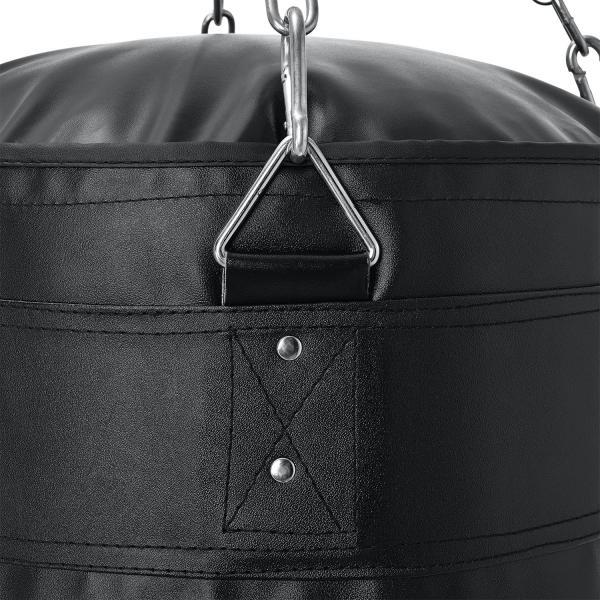 Immagine prodotto Juskys Sacco da boxe con catena e moschettone in acciaio (30 kg)
