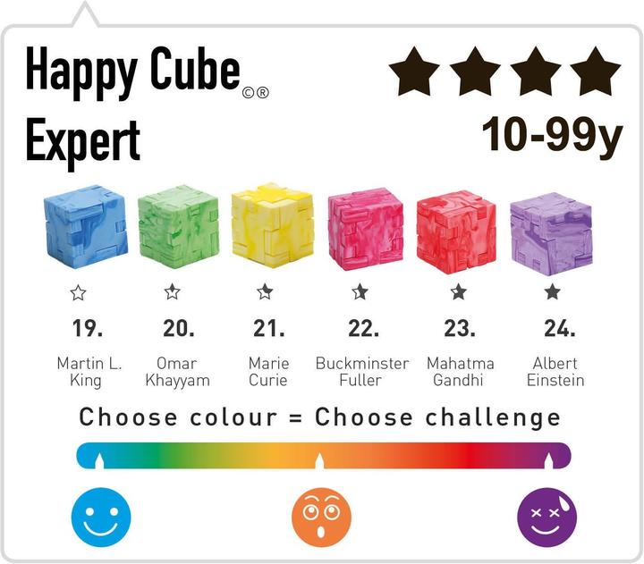 Produktbild Happy Cube Expert 6 Stück (6 Teile)