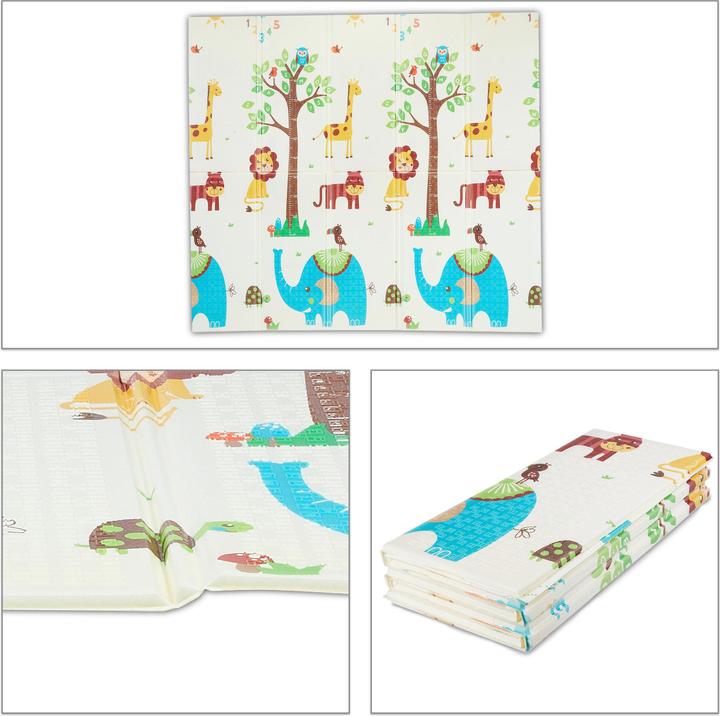 Immagine prodotto Relaxdays tappeto-gioco (195 x 175 x 1,5 cm)