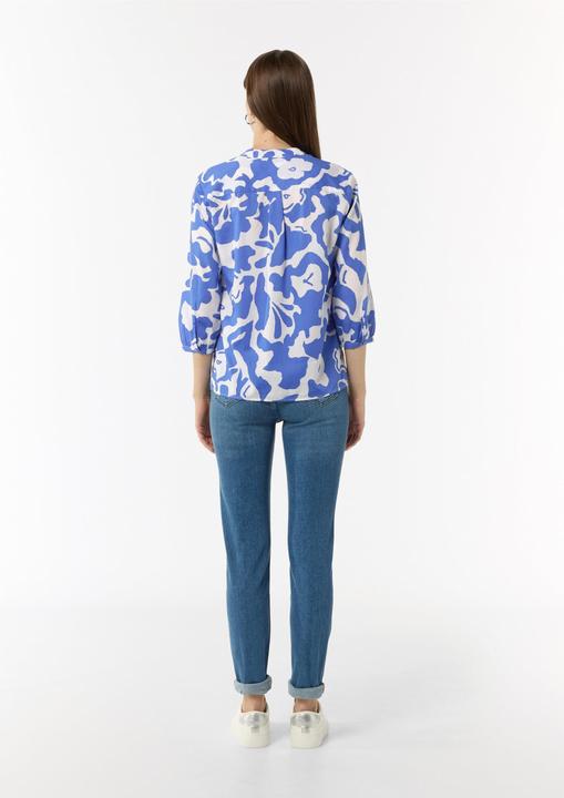 Immagine prodotto Comma Bluse Lyocellbluse mit Faltendetail und 3/4-Ärmeln (46)