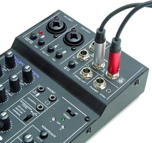 Produktbild keepdrum Splitter-Kabel AC048M Y-Kabel Klinke 1x Stereo zu 2x Mono 5m (5 m)