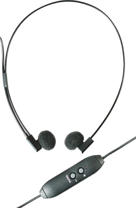 Actual product image WMC USB headphones with volume control