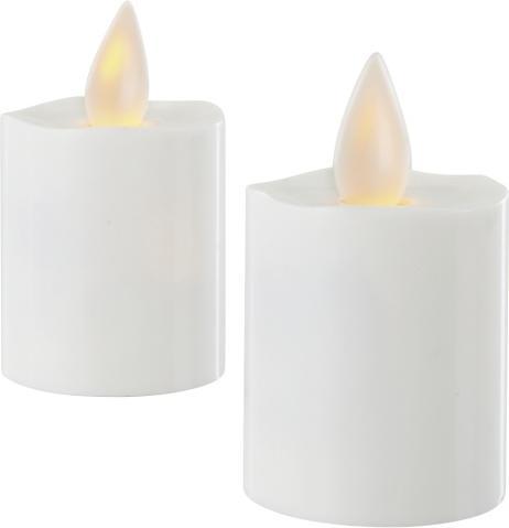STT LED-Kerzen Set Magic 2-teilig weiss (2x)