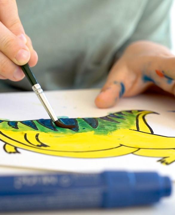 Produktbild Mucki Farben Spiel Kiste Wir zaubern Farben mit Wasser und Stiften (Blau, Rot, Gelb, Mehrfarbig)