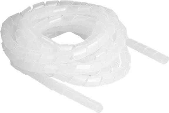 Image du produit Delock Tube spiro flexible 2 m x 10 mm Transparent (Tuyau spiralé pour câble, 200 cm)