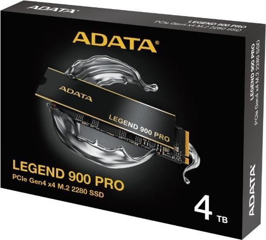 Productafbeelding Adata SSD-Disk LEGEND 900Pro 4TB PCIe 4x4 7.4/6.5 GB/s M2 (4000 GB, M.2)