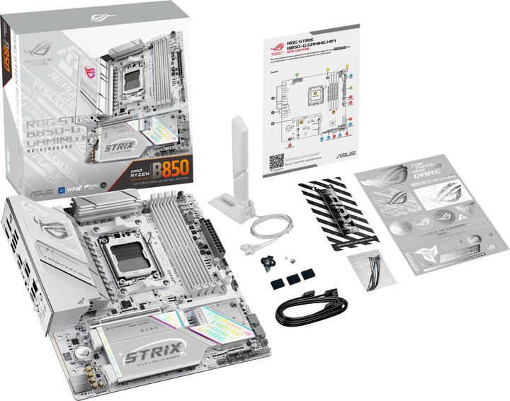 Productafbeelding ASUS ROG STRIX B850-G GAMING WIFI (AM5, AMD B850, Micro ATX (mATX))