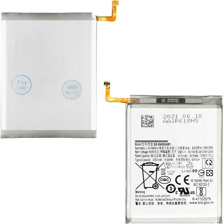 Produktbild Clappio 4300mAh Ersatzakku