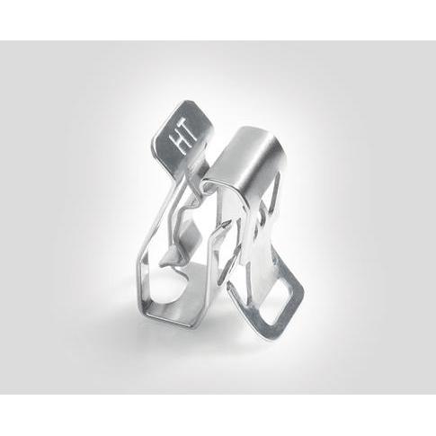 Thumbnail - HellermannTyton, Kabelbinder, MSC2-SS304-ML (100) Kantenclip 24x13mm Edelstahl 151-00982 (Metallkabelbinder, 210 mm, 100...