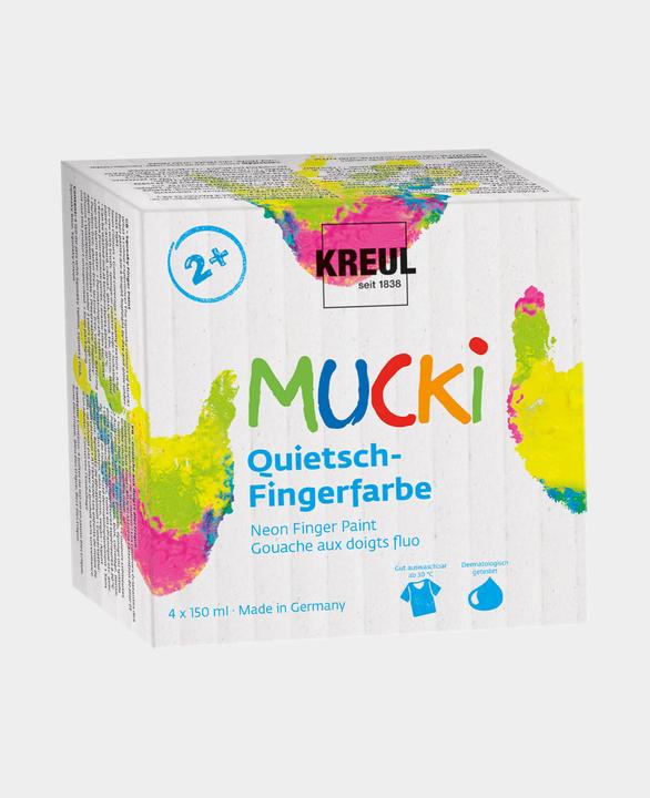 Actual product image Mucki Squeaky Finger Paint (150 ml)
