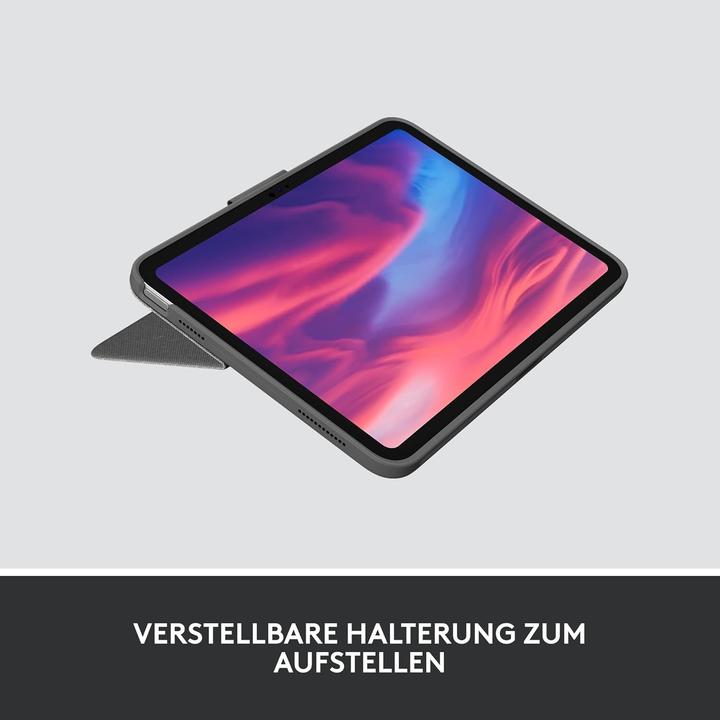 Produktbild Logitech Combo Touch (DE, Apple iPad 2022 (10. Gen), Apple iPad 2025 (11. Gen))