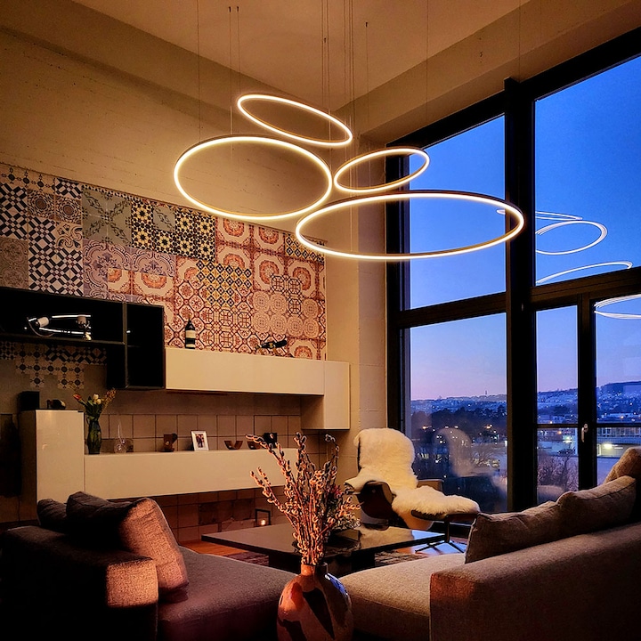 Immagine prodotto s.luce Anello diretto/indiretto (6000 lm)