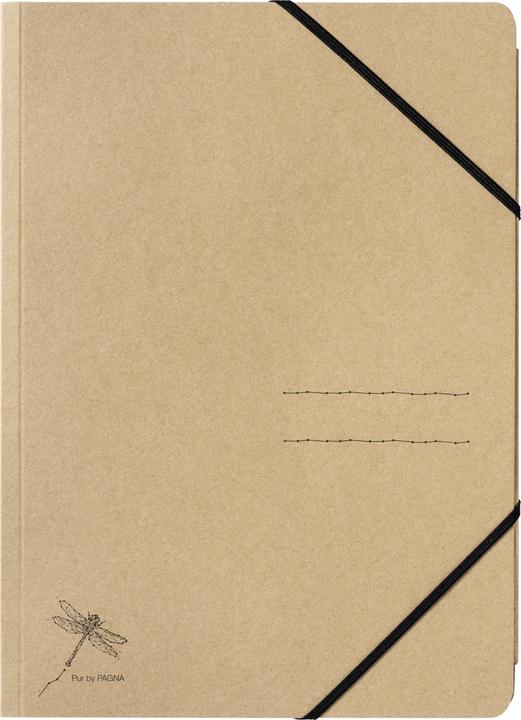 Image du produit Pagna Chemise à rabats Pur DIN A4 beige (A4, 1x)