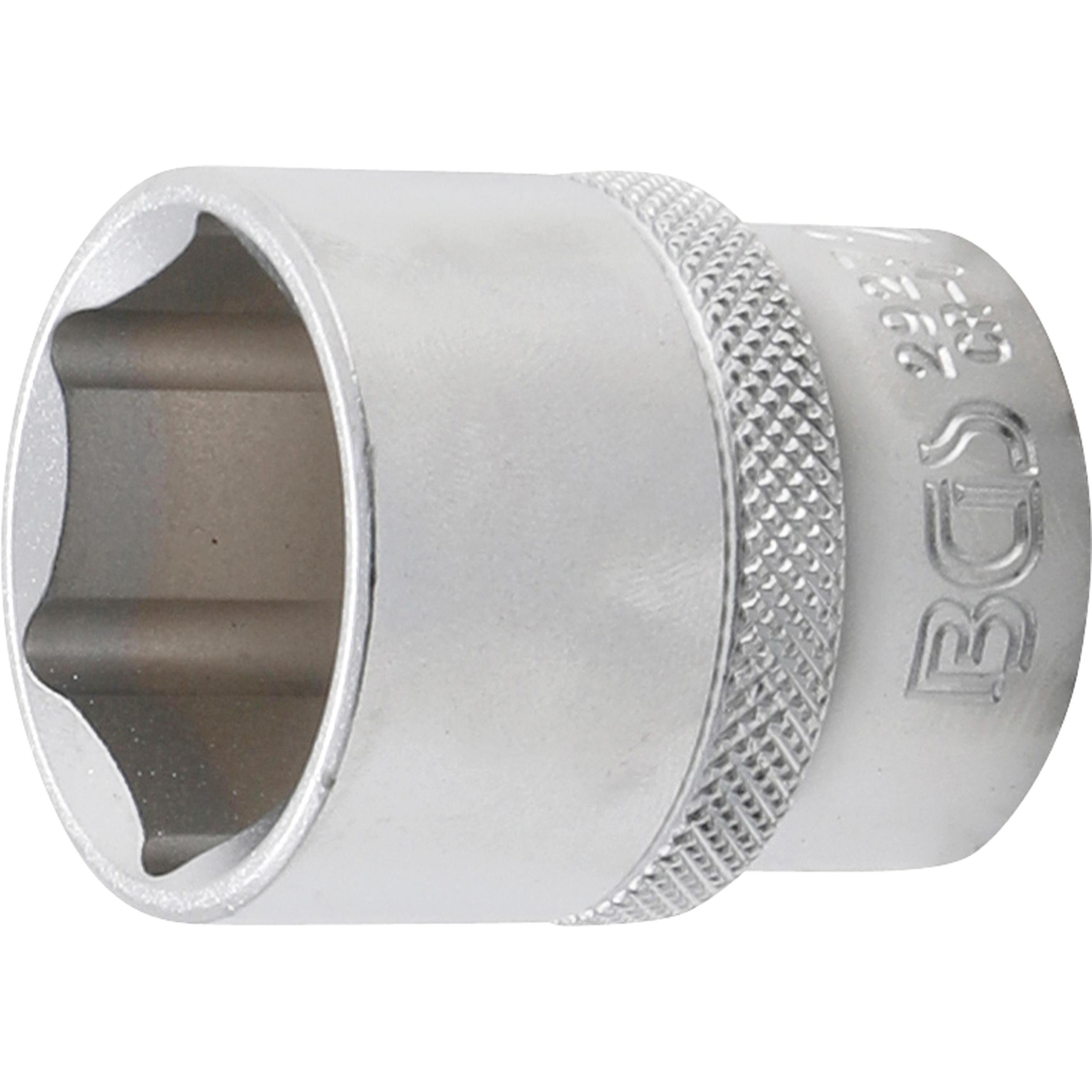 BGS, Steckschlüssel + Stecknuss, Steckschlüssel-Einsatz Sechskant Antrieb Innenvierkant 12,5 mm (1/2") SW 27 mm (27 mm)