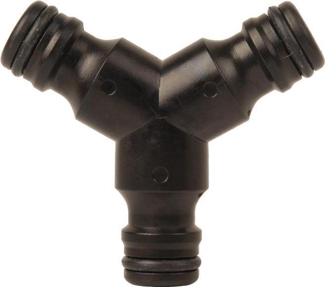 Haushalt Plastic Y Snap-In Coupling (Drip irrigation connector + branch)