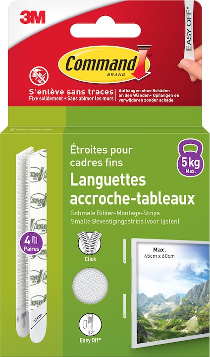 Image du produit Command Bandes étroites de montage d'images (5.40 kg)