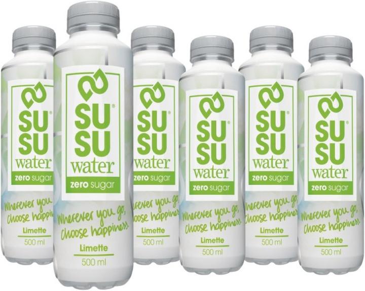 Actual product image Susu Water Lime Zero (6x500ml) (6 x 50 cl)