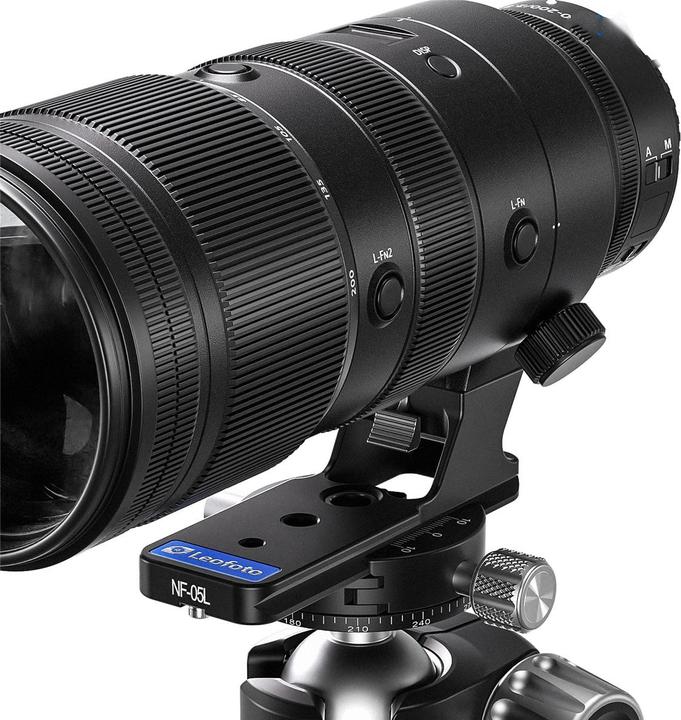 Actual product image Leofoto Lens base NF-05L for Nikon Z 400mm / and 600mm