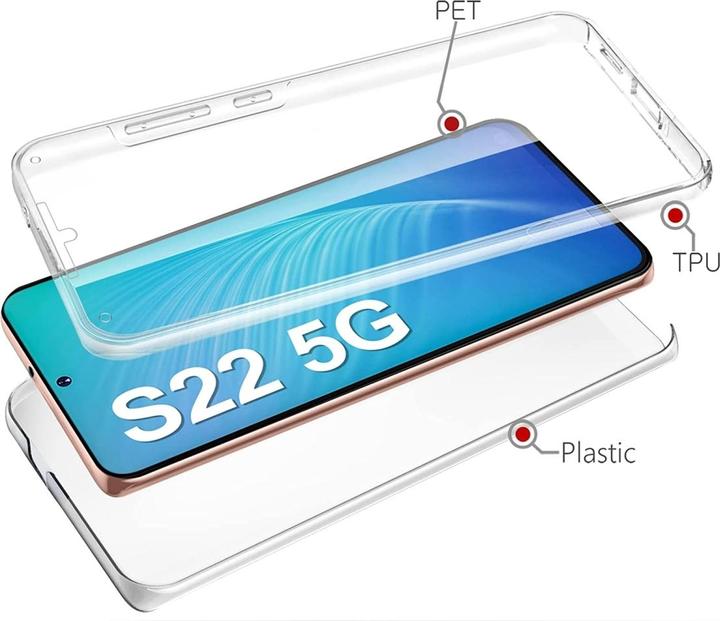 Actual product image Screenguard Touch Case 360 degrees (Samsung Galaxy S22)