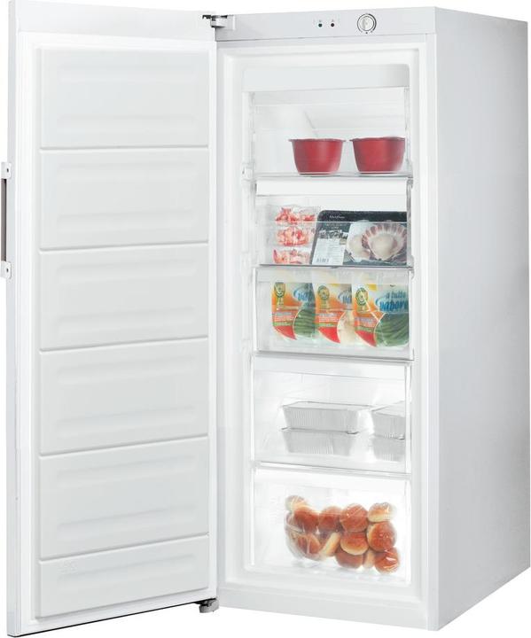 Actual product image Indesit UI4 2 W Upright Freezer Free Installation 186 L E White (Stand-alone, 186 l)