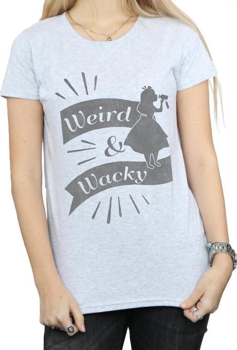 Image du produit Disney - T-shirt ALICE IN WONDERLAND WEIRD AND WACKY - Femme (S)