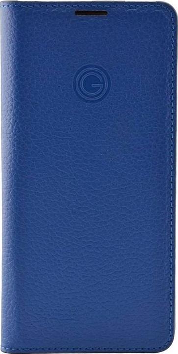 Produktbild Mike Galeli Book-Cover in Echtleder Marc true blue (Samsung Galaxy S21+)