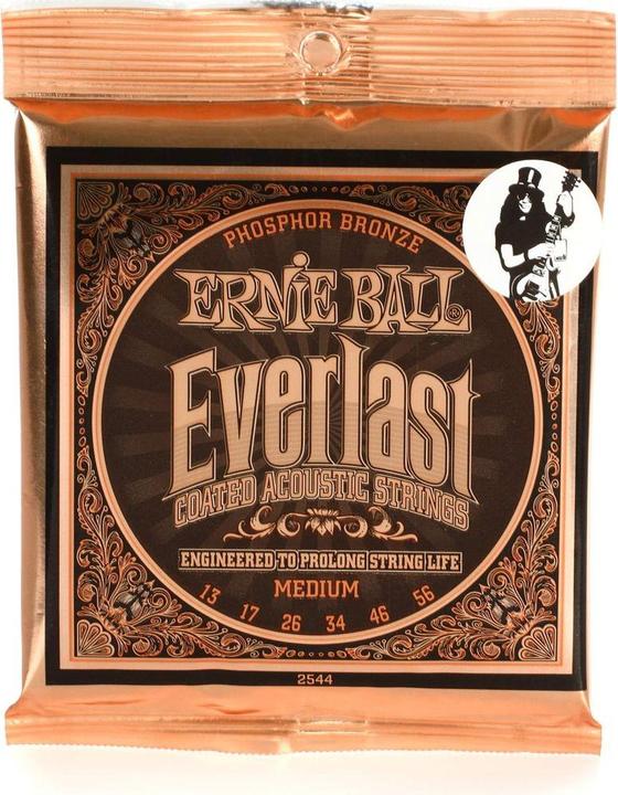 Actual product image Ernie Ball Acoustics Everlast (6x, Guitar, 0.06")