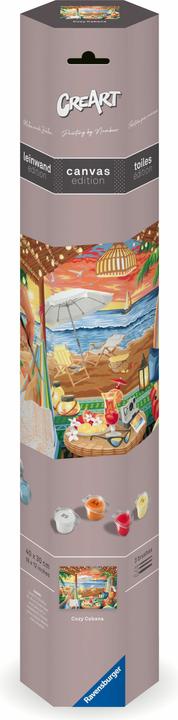 Actual product image Ravensburger CreArt - Painting by numbers 23911 - Cozy Cabana - from 12 years - Painting on canvas