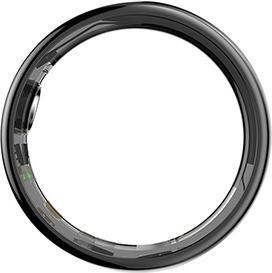 Immagine prodotto Powerton SMART Ring Grösse 8 schwarz / Smart Ring / BT 5.0 / IP68 (8, Nero, Oro)