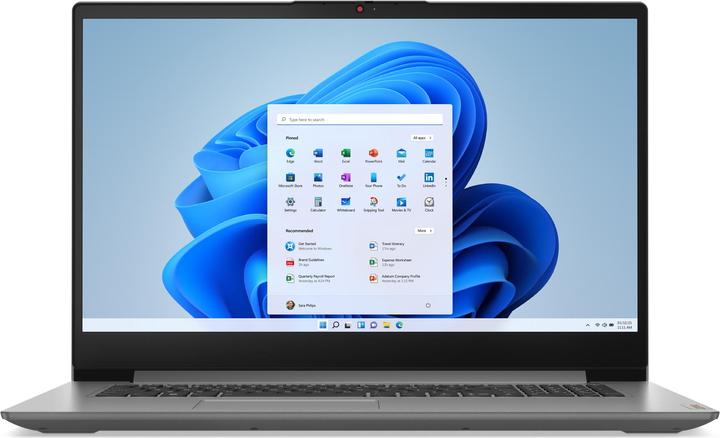Produktbild Lenovo IdeaPad 3 17IAU7 17.3' Pentium Gold 8505 laptop (82RL0083MH) (17.30", 128 GB, 4.10 GB, Eng. Int., Intel Pentium Gold 8505)
