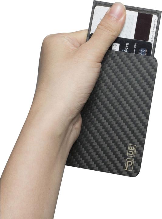 Actual product image Pitaka Carbon Cardholder Wallet