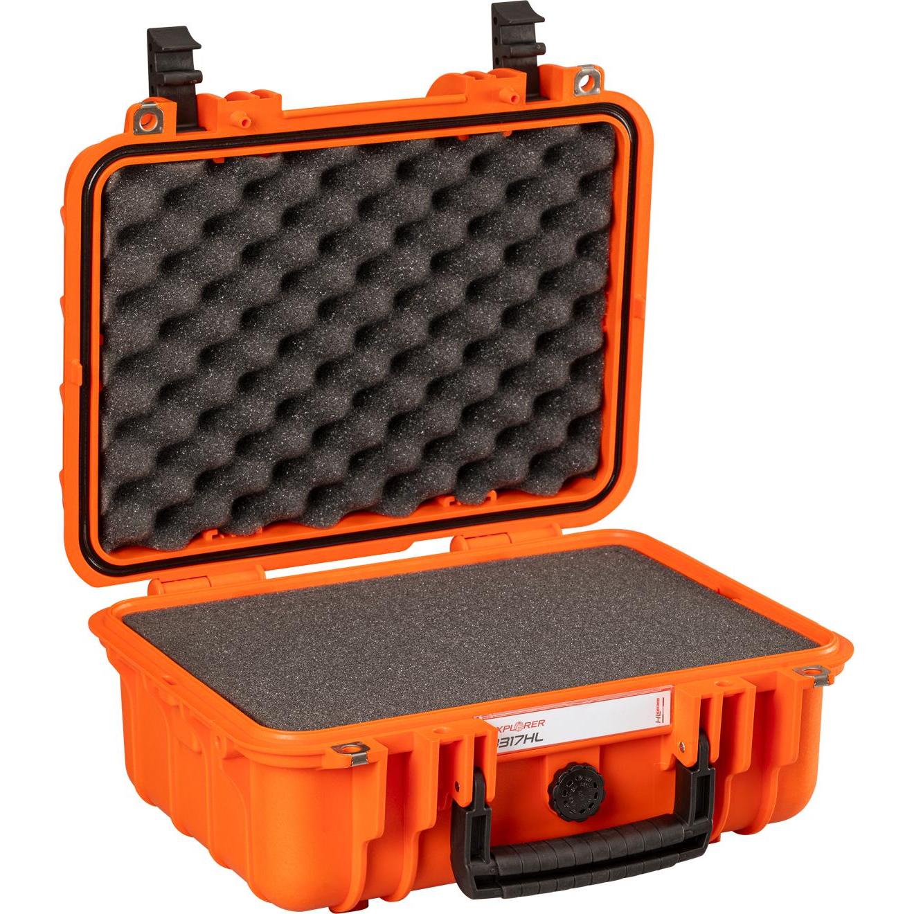 Thumbnail - Explorer Cases Outdoor Koffer 3317HL.O orange with pick & pluck foam (B x H x (Kamera Schultertasche, 13.10 l), Kamerata...