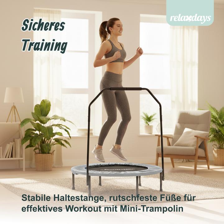 Actual product image Relaxdays minitramp (102 cm)