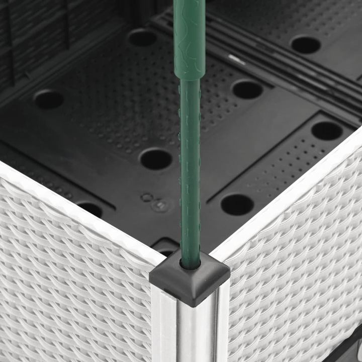 Actual product image VidaXL Planter with trellis PP