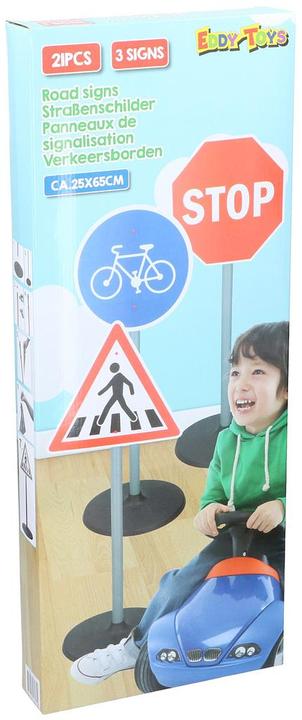 Produktbild Eddy Toys Traffic signs 3pcs D25x65cm