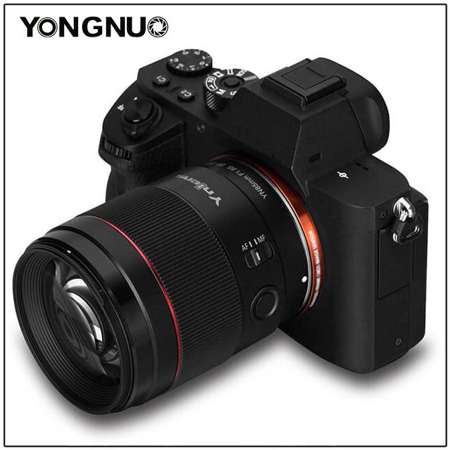 Image du produit Yongnuo YN 85mm f/1.8S DF DSM Sony E (Sony E, APS-C / DX)