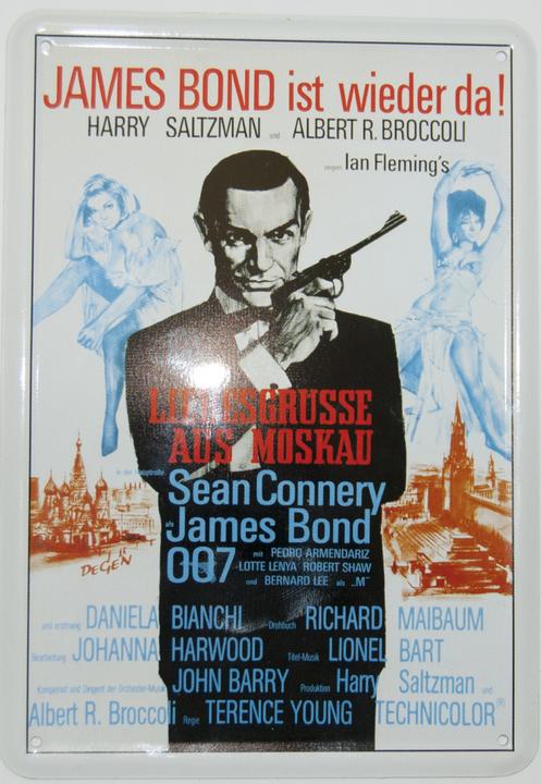 Immagine prodotto Puag Saluti d'amore di James Bond da Mosca (15 x 10 cm)