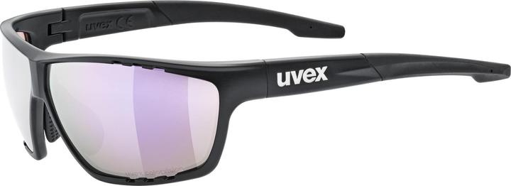 Produktbild Uvex Sports Sportstyle 706 CV Mirror Cat. 3 (black matt (pink), colorvision pushy pink)