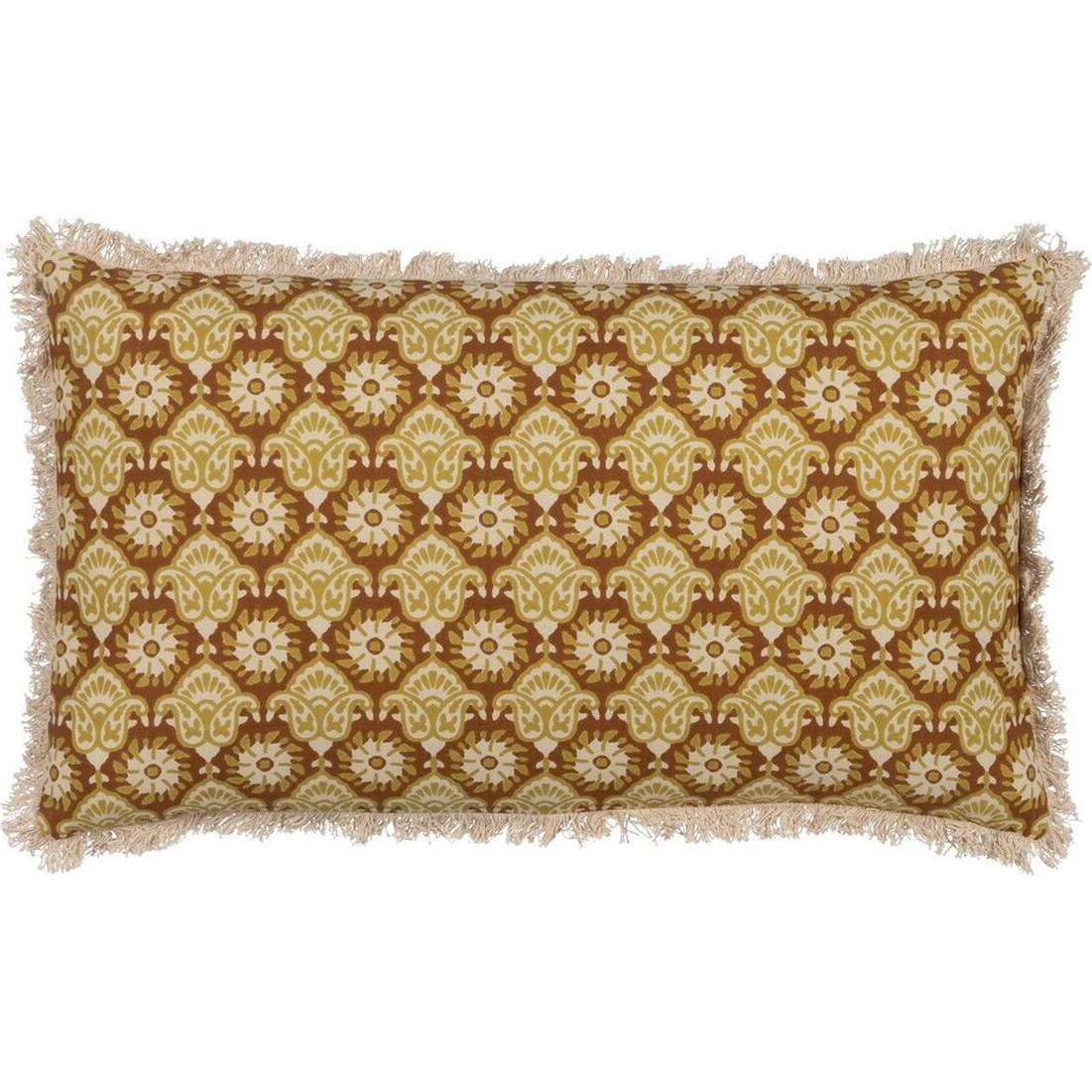 Natec, Dekokissen, Kissen Baumwolle Braun Beige 50 x 30 cm (50 x 30 cm)