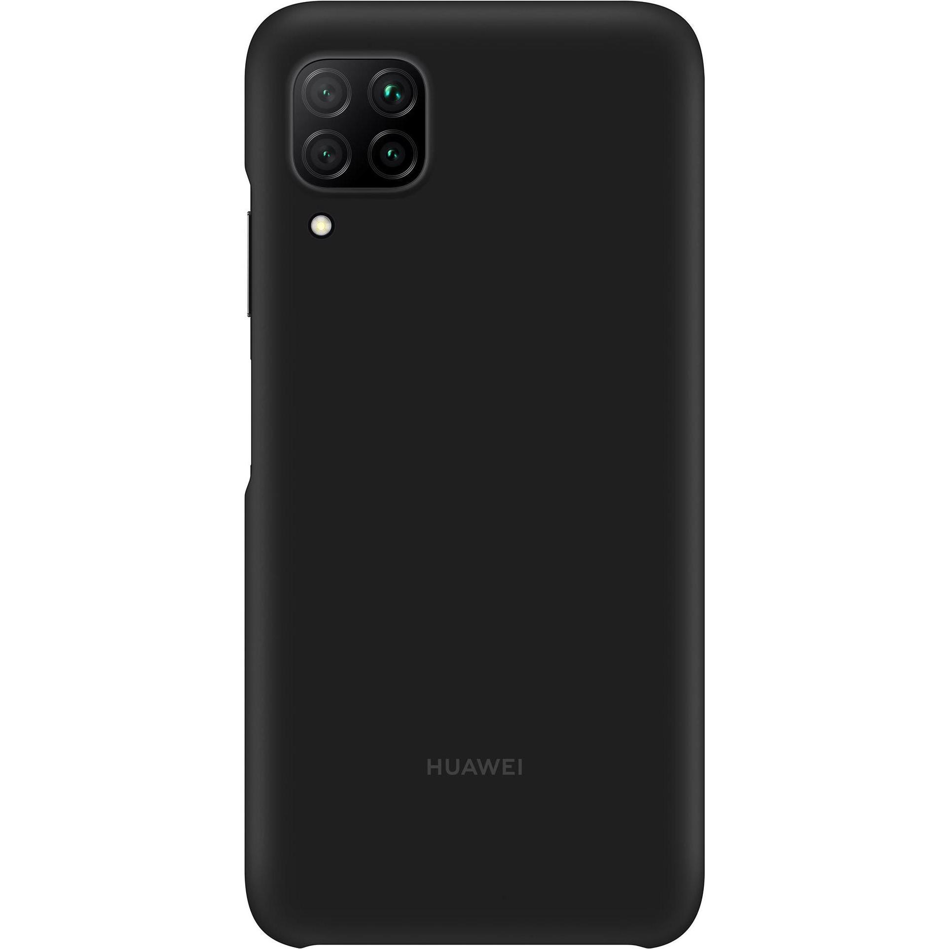 Huawei Soft-Cover (Huawei P40 Lite), Smartphone Hülle, Schwarz