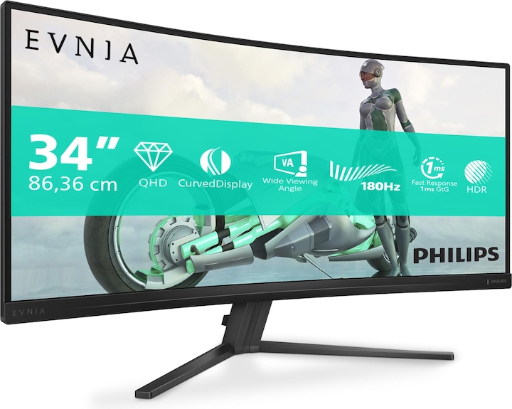 Produktbild Philips Evnia 34M2C3500L (3440 x 1440 Pixel, 34")