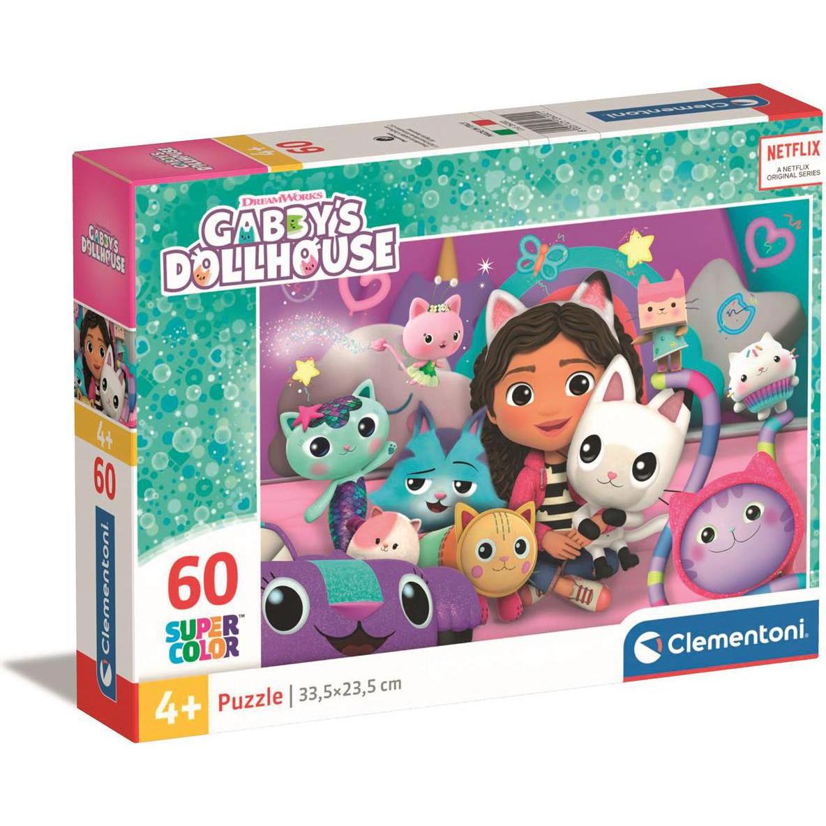 Clementoni Multicolore Gabby's Dollhouse (60 Pezzi)