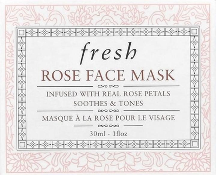 Actual product image Fresh Rose Hydrating Face Mask Instantly Hydrates Cools Calms 1oz 30ml (10 ml)