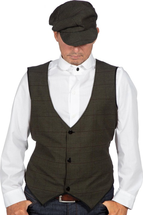 Produktbild Wilbers Herren Hemd Roaring 20's, Rundkragen (54)