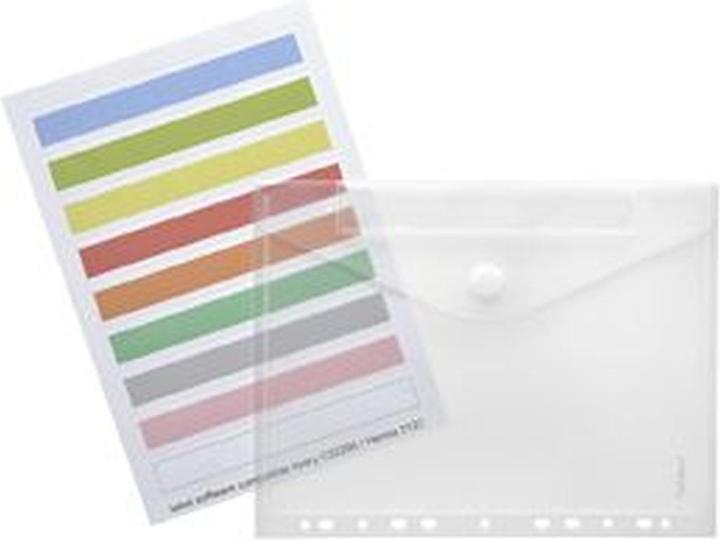 Foldersys Index folder Use for paper format: DIN A4 Material: polypropylene Colour: transparent