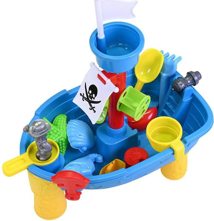 Actual product image Knorrtoys Sand- und Wassertisch - "Piratenschiff"
