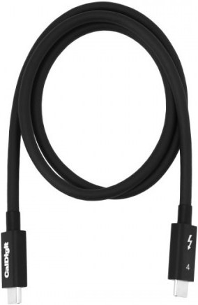 CalDigit Thunderbolt 4 / USB 4 Cable (0.8m) Passive 40Gb/s, 100W, 20V, 5A (0.80 m, USB 4.0)