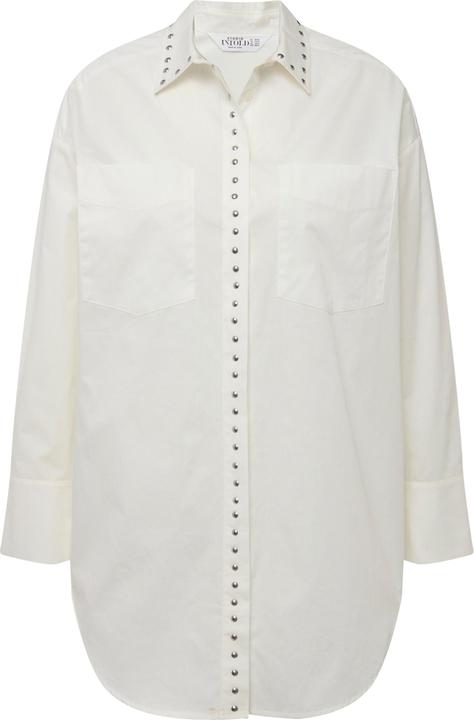Immagine prodotto Studio Untold Camicia dal taglio oversize con rivetti, collo da camicia e maniche lunghe (46, 48)
